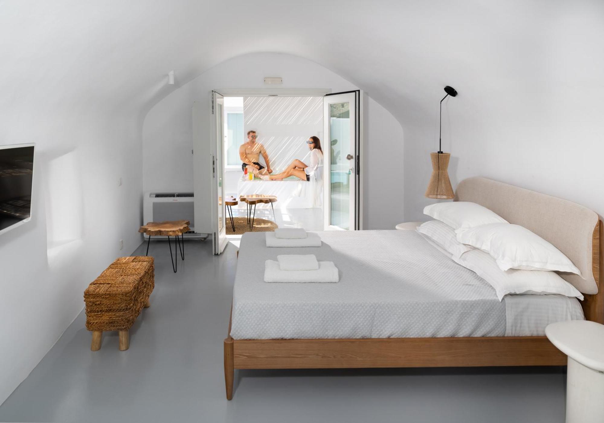 Frati Villas Beachfront Perivolos  Luaran gambar