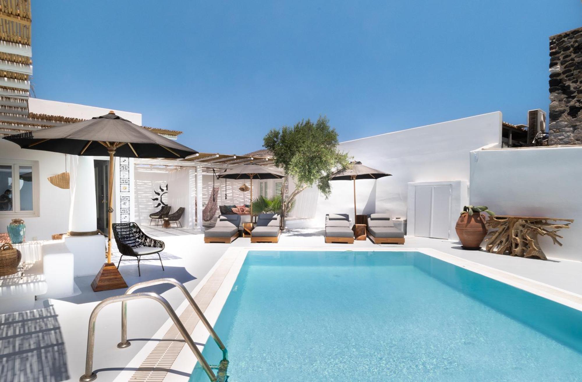 Frati Villas Beachfront Perivolos  Luaran gambar