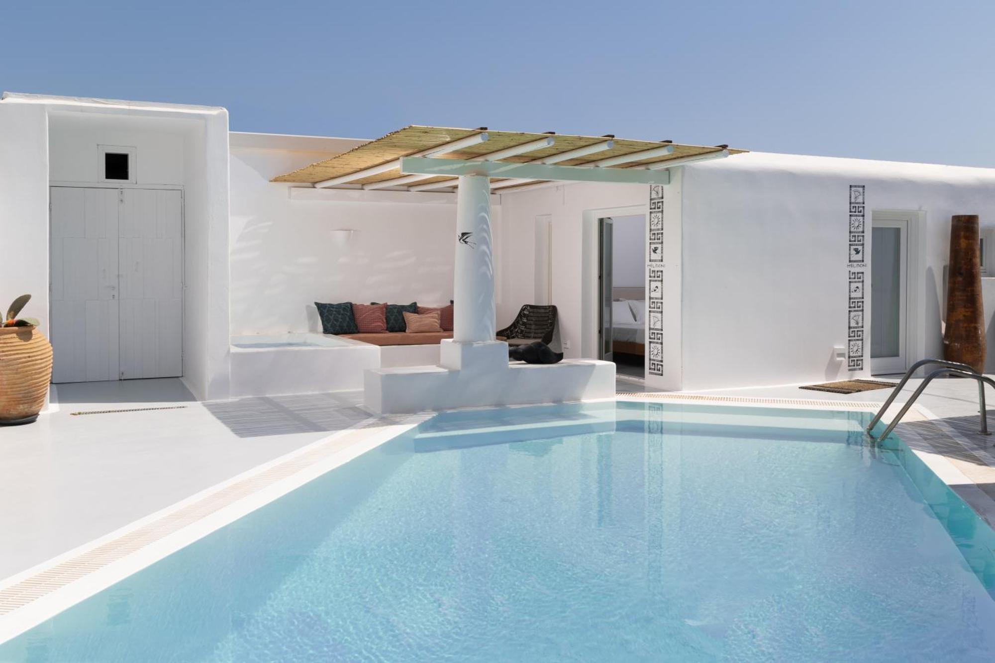 Frati Villas Beachfront Perivolos  Luaran gambar