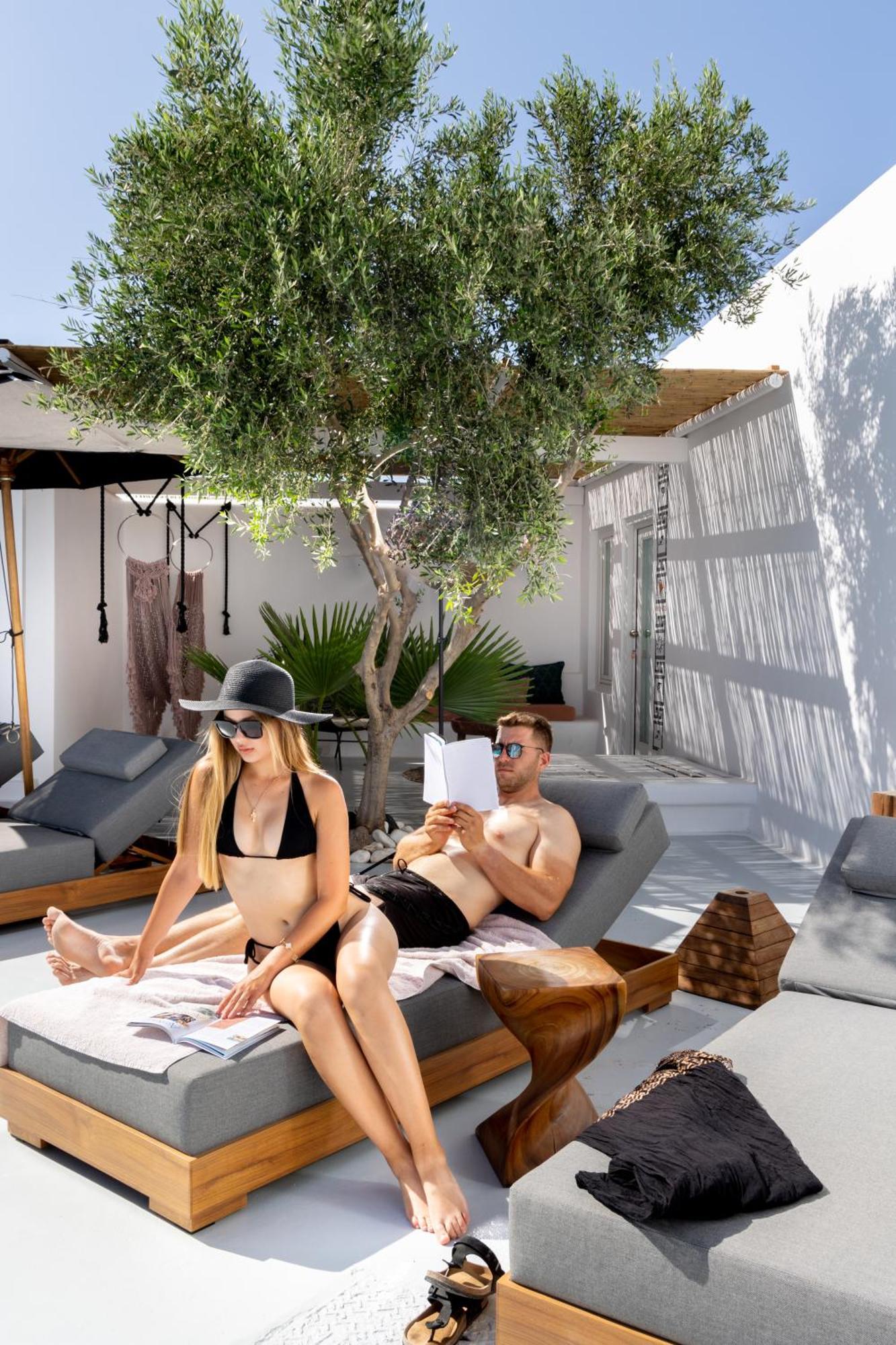 Frati Villas Beachfront Perivolos  Luaran gambar
